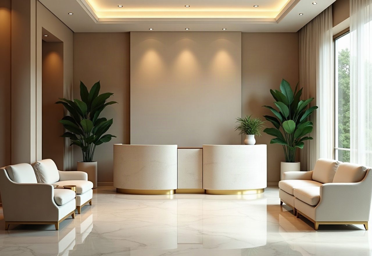 MedShape reception and waiting lounge